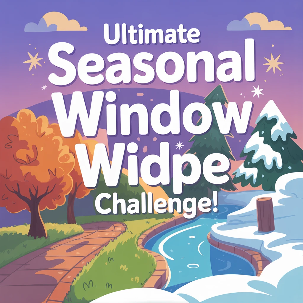 Cover image of Ultimate Seasonal Window Wipe Challenge - Free Online Game