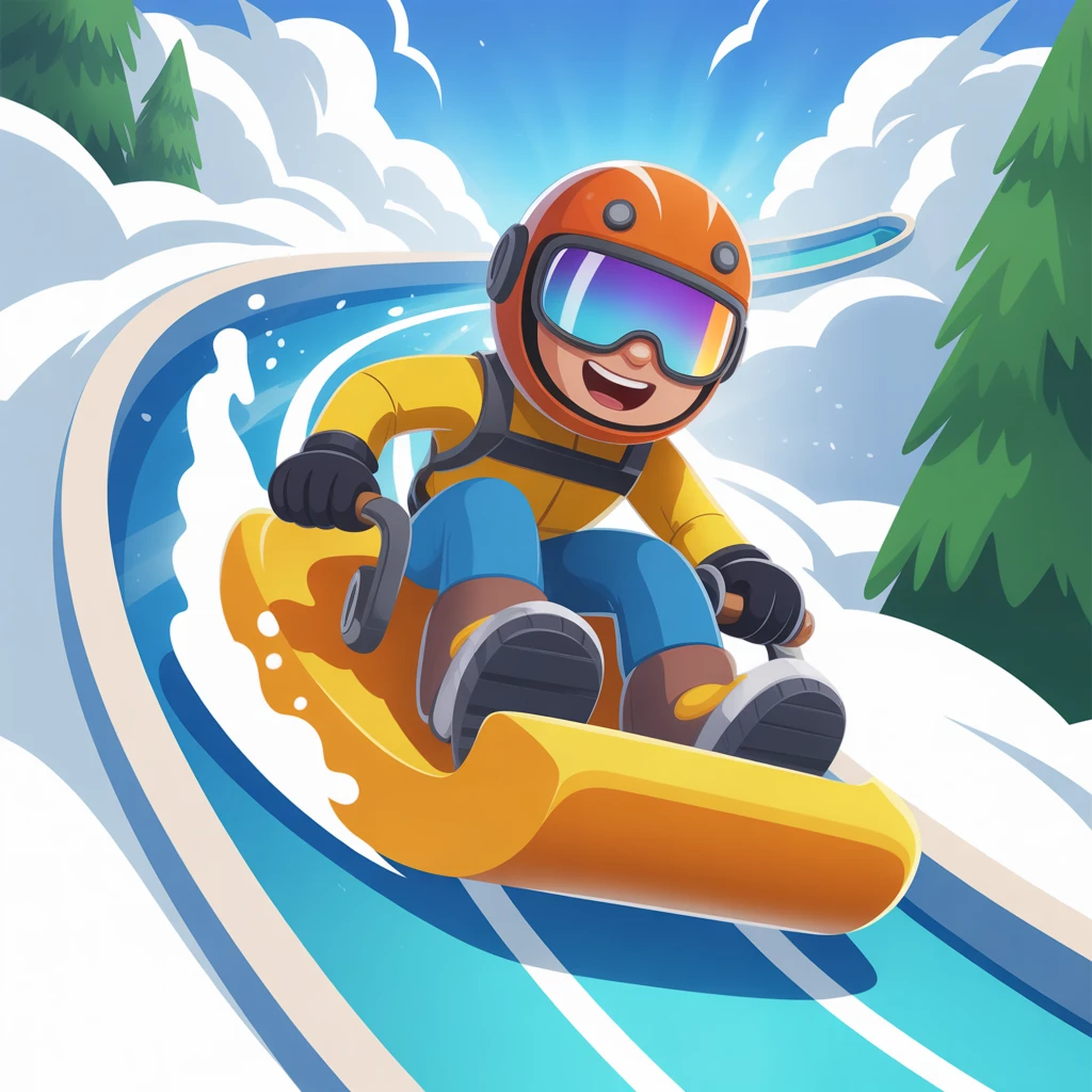 Cover image of Ultimate Slide Challenge: Conquer the Slippery Slopes in this Free Online Game!