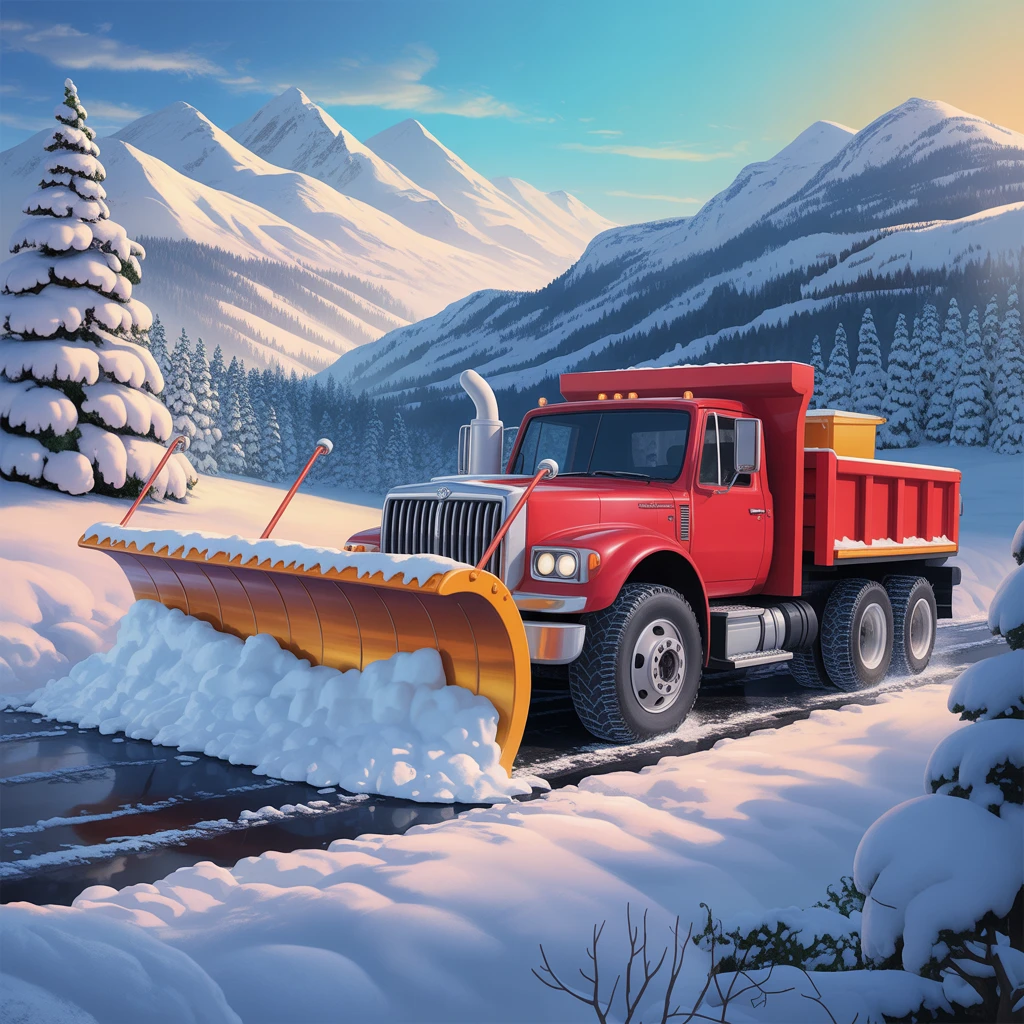 Cover image of Ultimate Snow Plow Trucks Jigsaw Puzzle - Free Online Experience