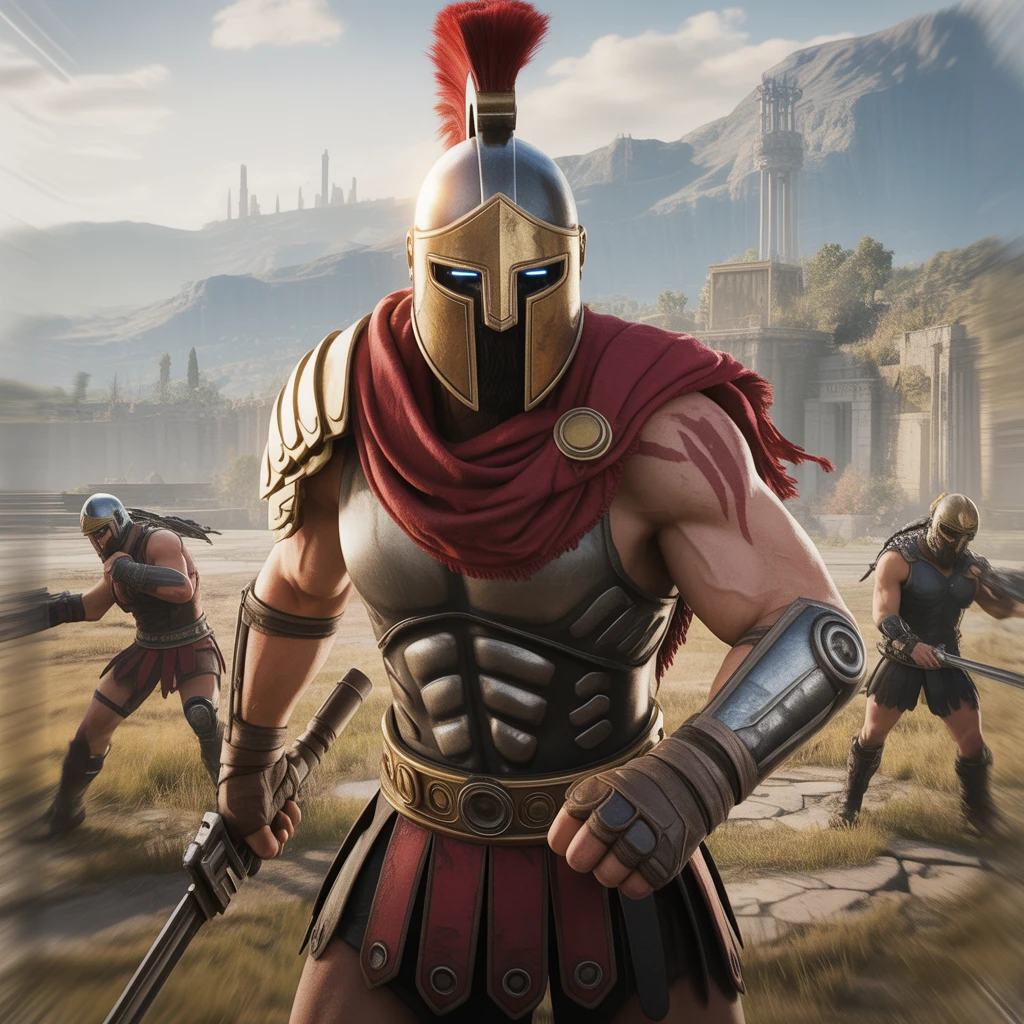 Cover image of Ultimate Spartan Showdown: Free Online Battle Game
