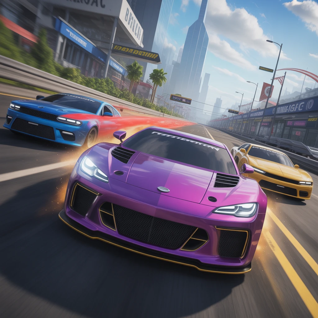 Cover image of Ultimate Speed Car Racing Challenge - Play Free Online Browser Game!
