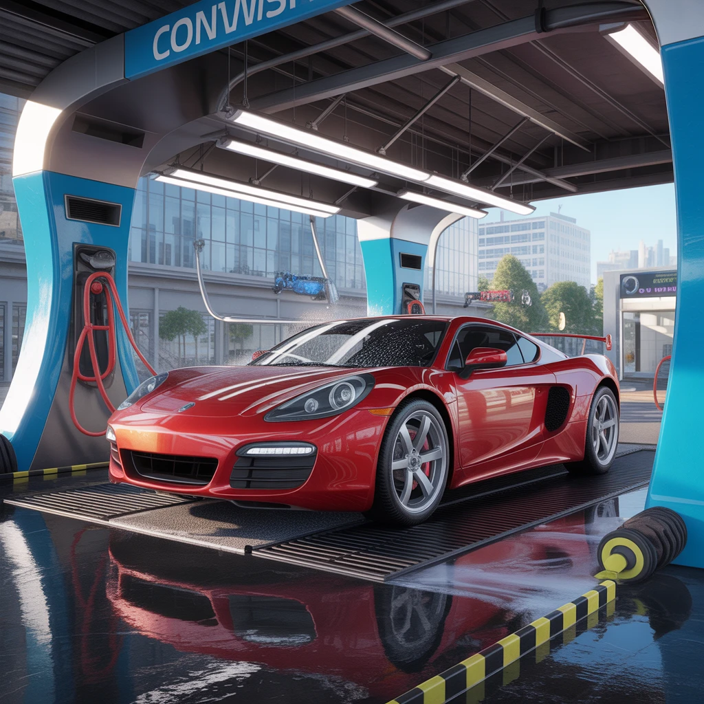 Cover image of Ultimate Sports Car Wash Simulator - Free Online Game