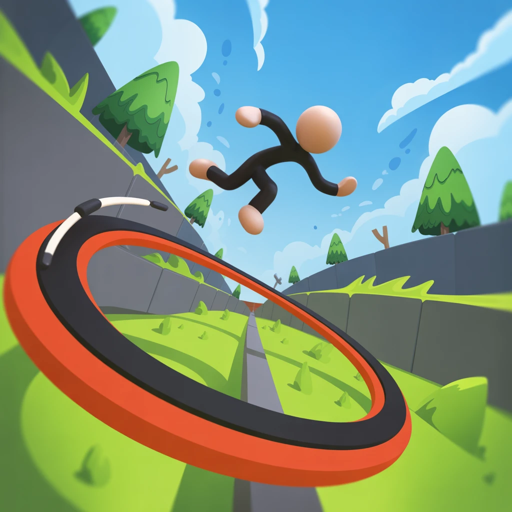 Cover image of Ultimate Stick Jumping Adventure - Play Free Online Browser Game!