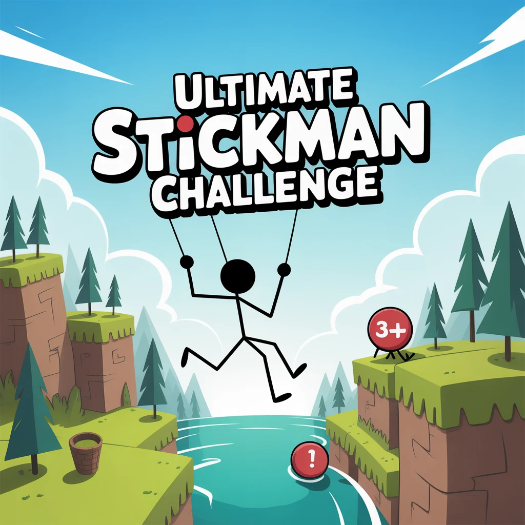 Cover image of Ultimate Stickman Challenge: Dismount and Conquer in This Free Online Game!