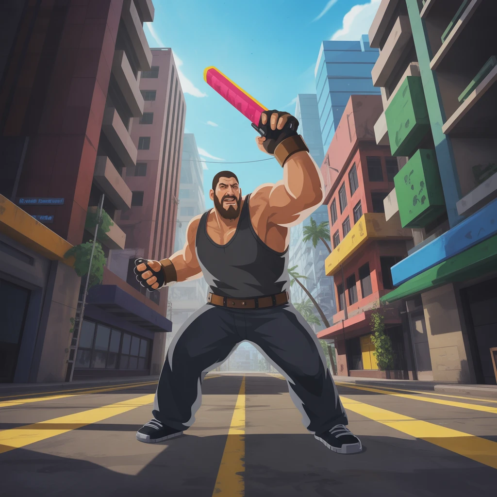 Cover image of Ultimate Street Brawl: Survive the Apocalypse Online Game