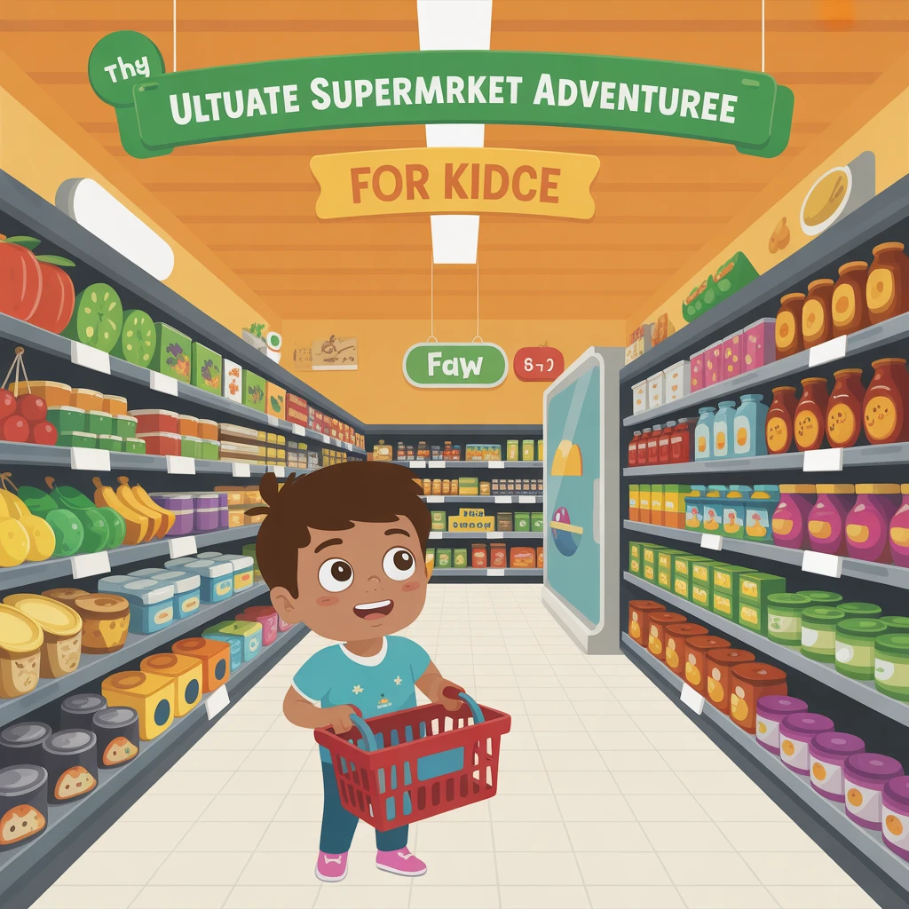 Cover image of Ultimate Supermarket Adventure for Kids - Free Online Game