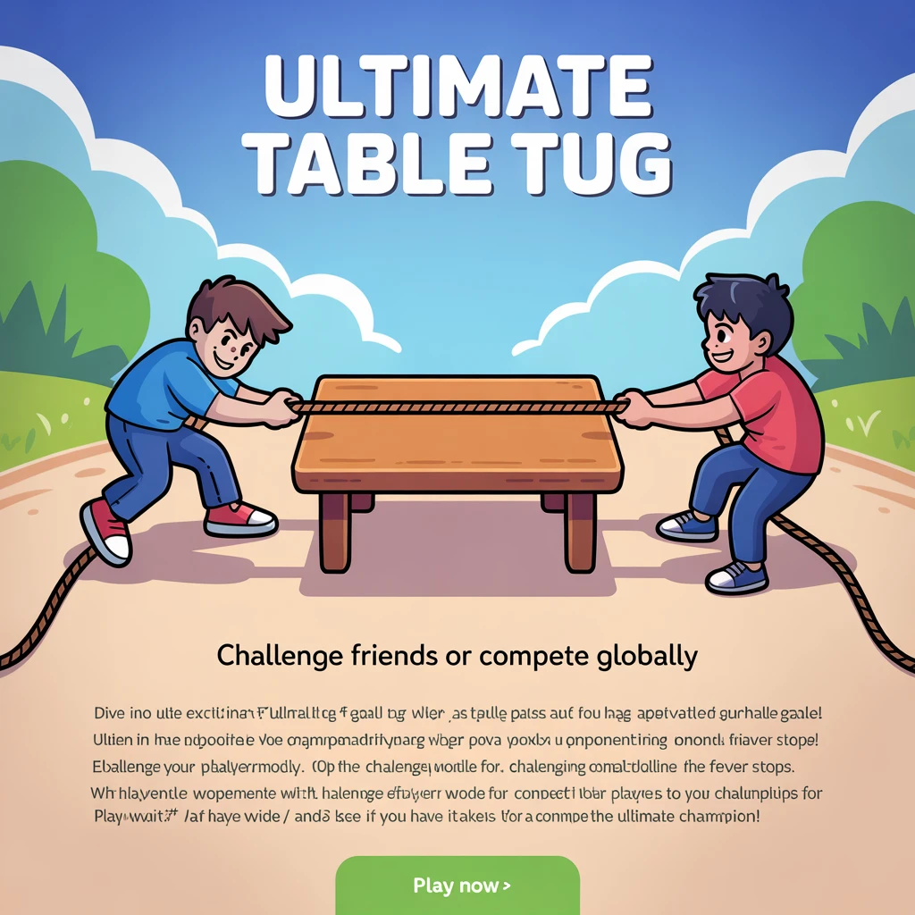 Cover image of Ultimate Table Tug: Play This Free Browser Game!