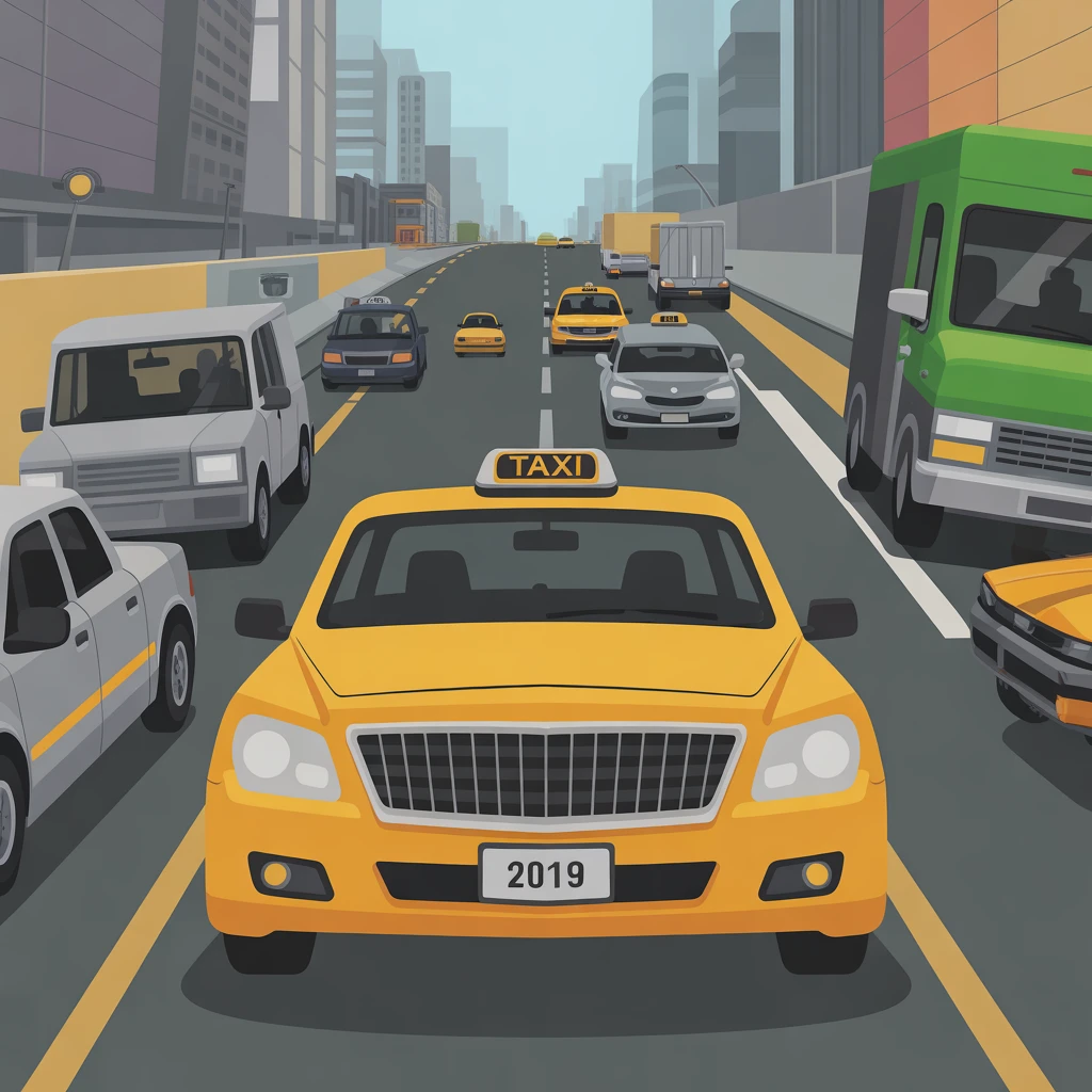 Cover image of Ultimate Taxi Driving Adventure 2019 - Free Online Game