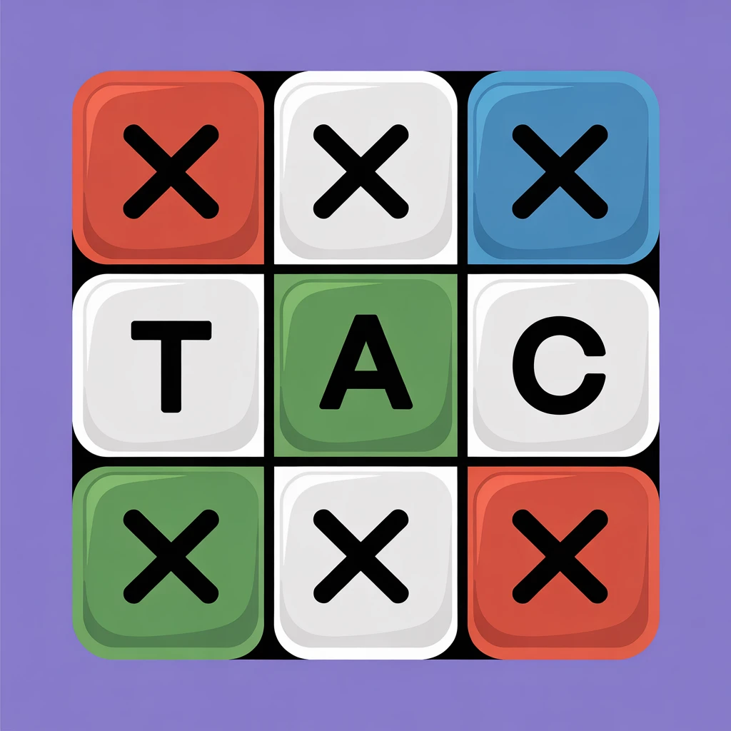 Cover image of Ultimate Tic Tac Toe Challenge: Play Against AI or Friends Online!