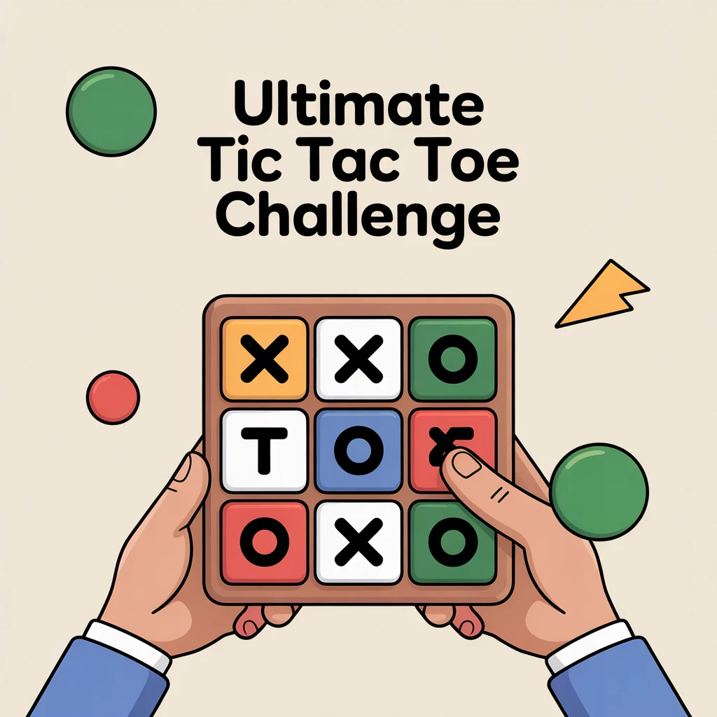 Cover image of Ultimate Tic Tac Toe Challenge - Play for Free Online!