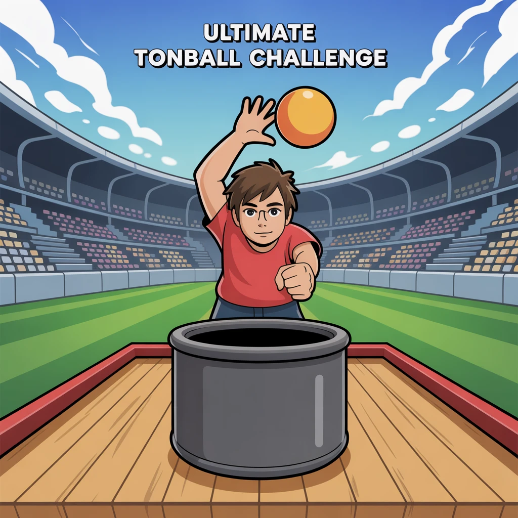 Cover image of Ultimate Tonball Challenge: Play This Thrilling Online Game for Free!