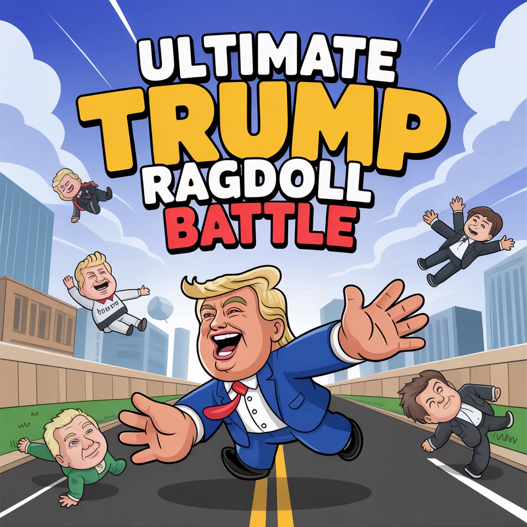 Cover image of Ultimate Trump Ragdoll Battle: Join the Fun in This Free Online Game!