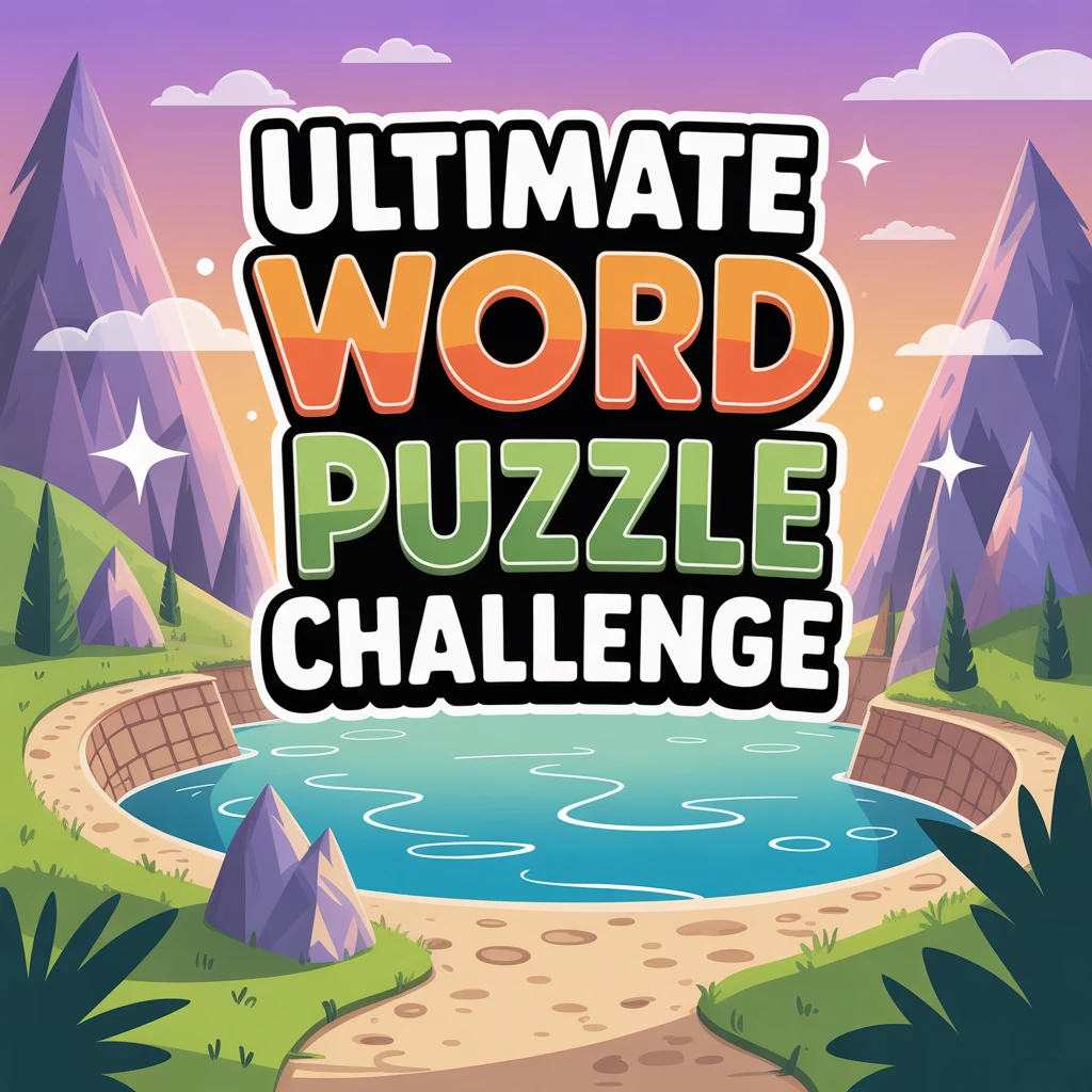 Cover image of Ultimate Word Puzzle Challenge: Play Free Online Game!