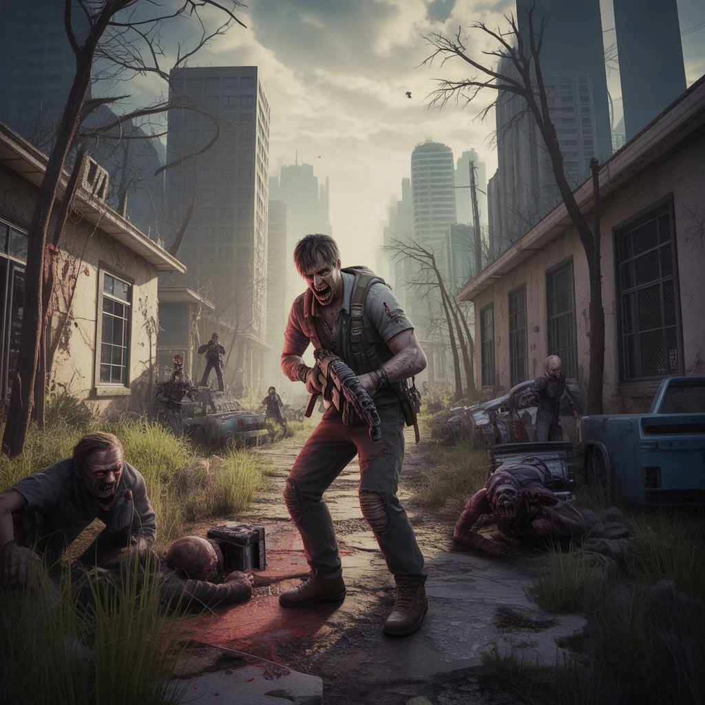 Cover image of Ultimate Zombie Survival Challenge: Free Online Browser Game