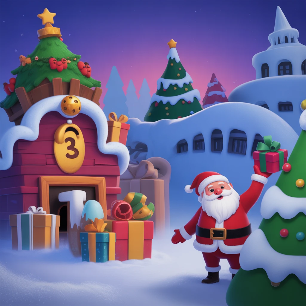 Cover image of Uncover Santa's Secret Presents in this Free Online Adventure Game