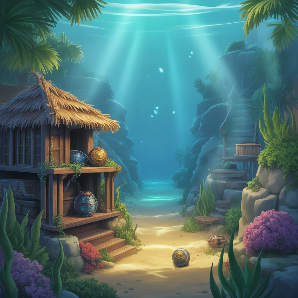 Cover image of Uncover the Buried Treasures of the Hidden Sea - Free Online Adventure Game