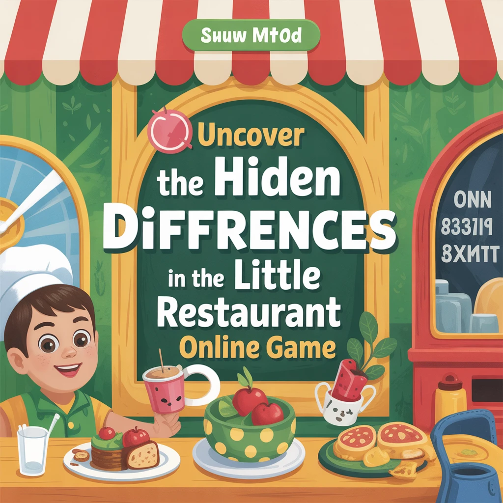 Cover image of Uncover the Hidden Differences in the Little Restaurant Online Game