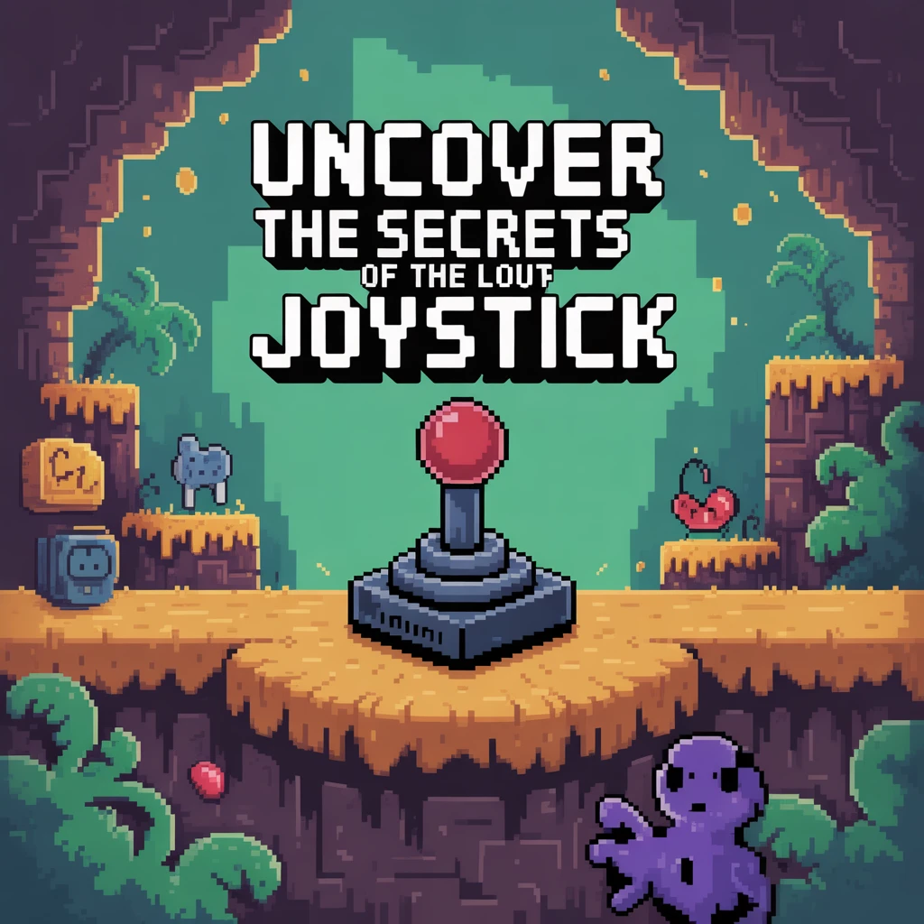 Cover image of Uncover the Secrets of The Lost Joystick: A Thrilling Online Adventure Game