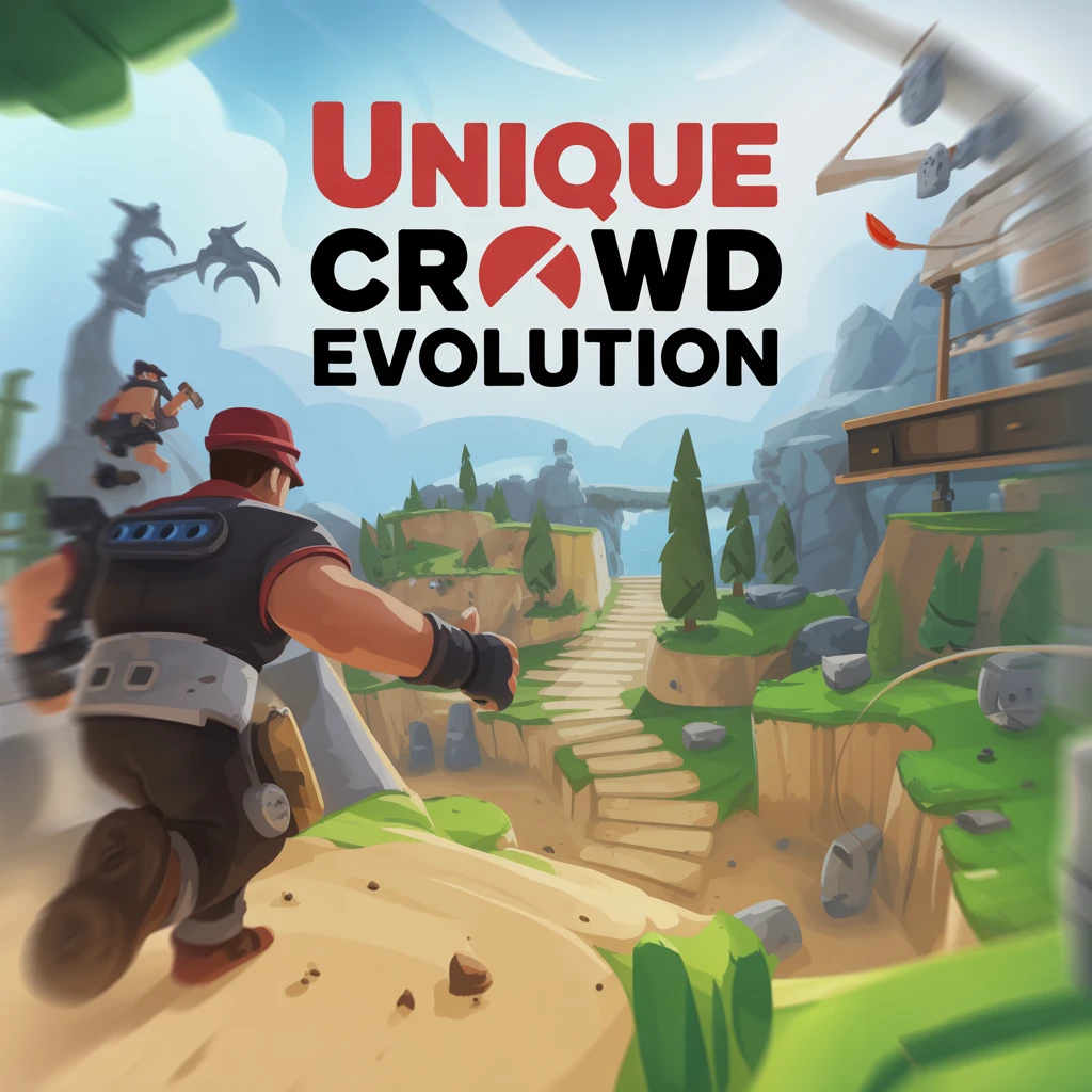 Cover image of Unique Crowd Evolution: 3D Free Online Adventure Game