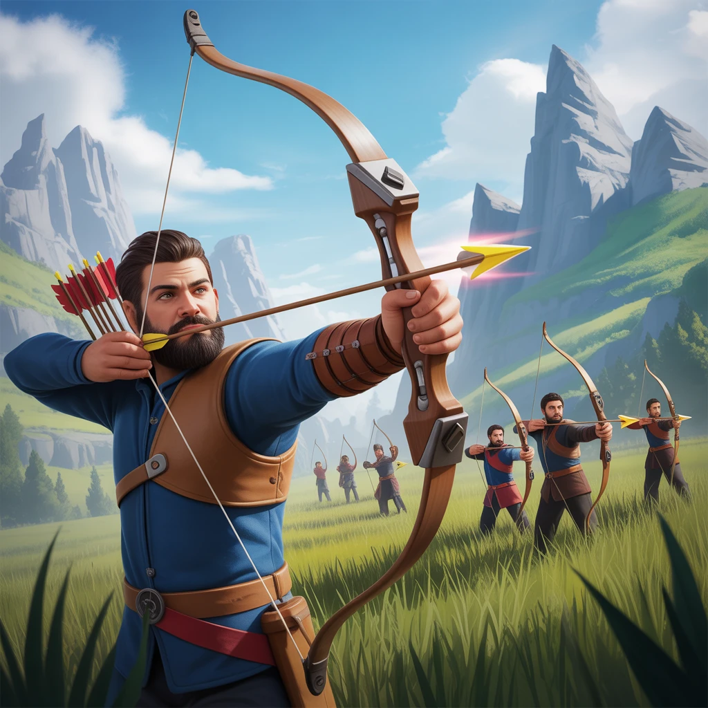 Cover image of Unite Your Archers: Free Online Bow and Arrow Battle Game