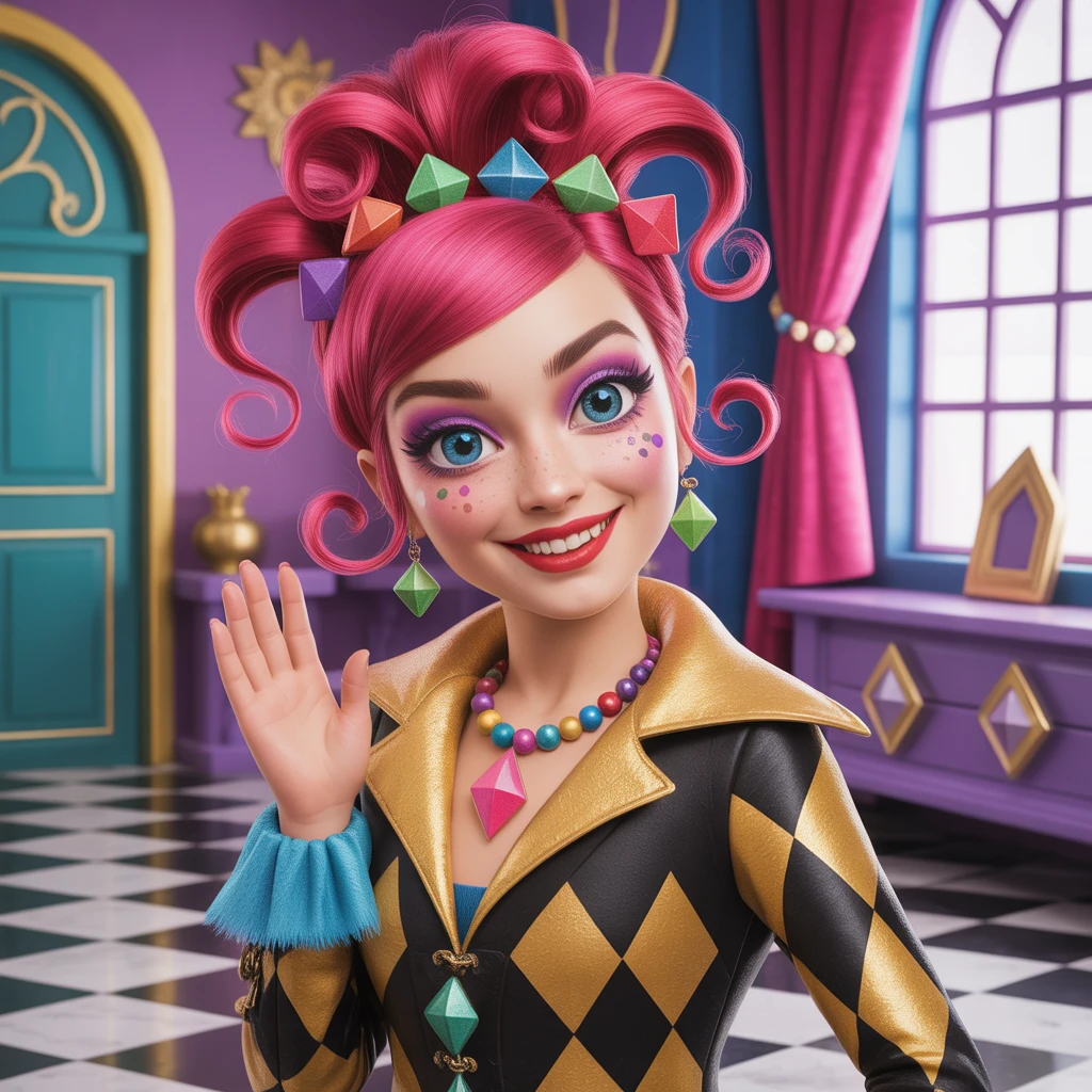 Cover image of Unleash the Fun in the Fantabulous Harlequin Adventure – Play for Free Online!