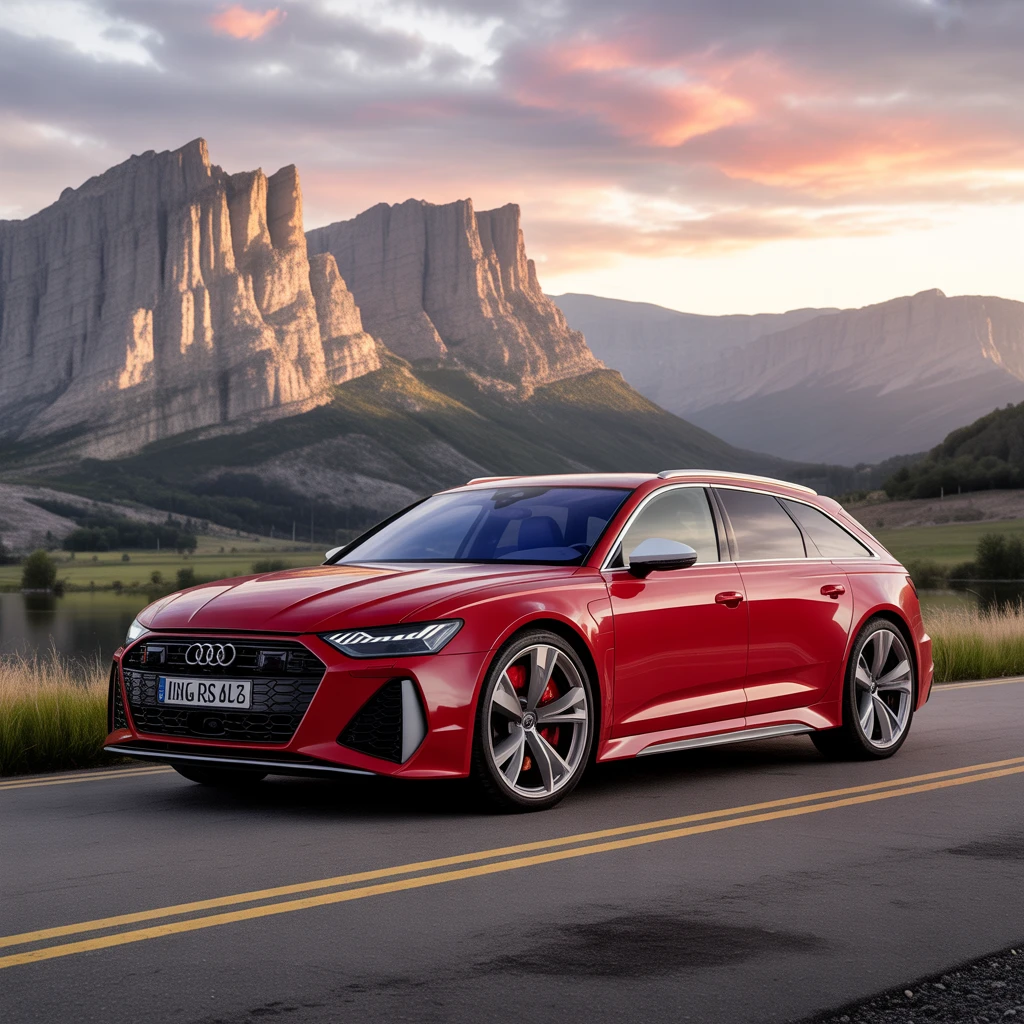 Cover image of Unleash the Fun with the Audi RS6 Avant Puzzle: A Free Online Game Adventure!