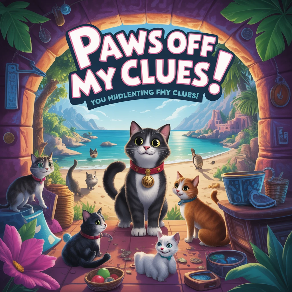 Cover image of Unleash Your Inner Detective in Paws Off My Clues! - A Free Online Adventure Game