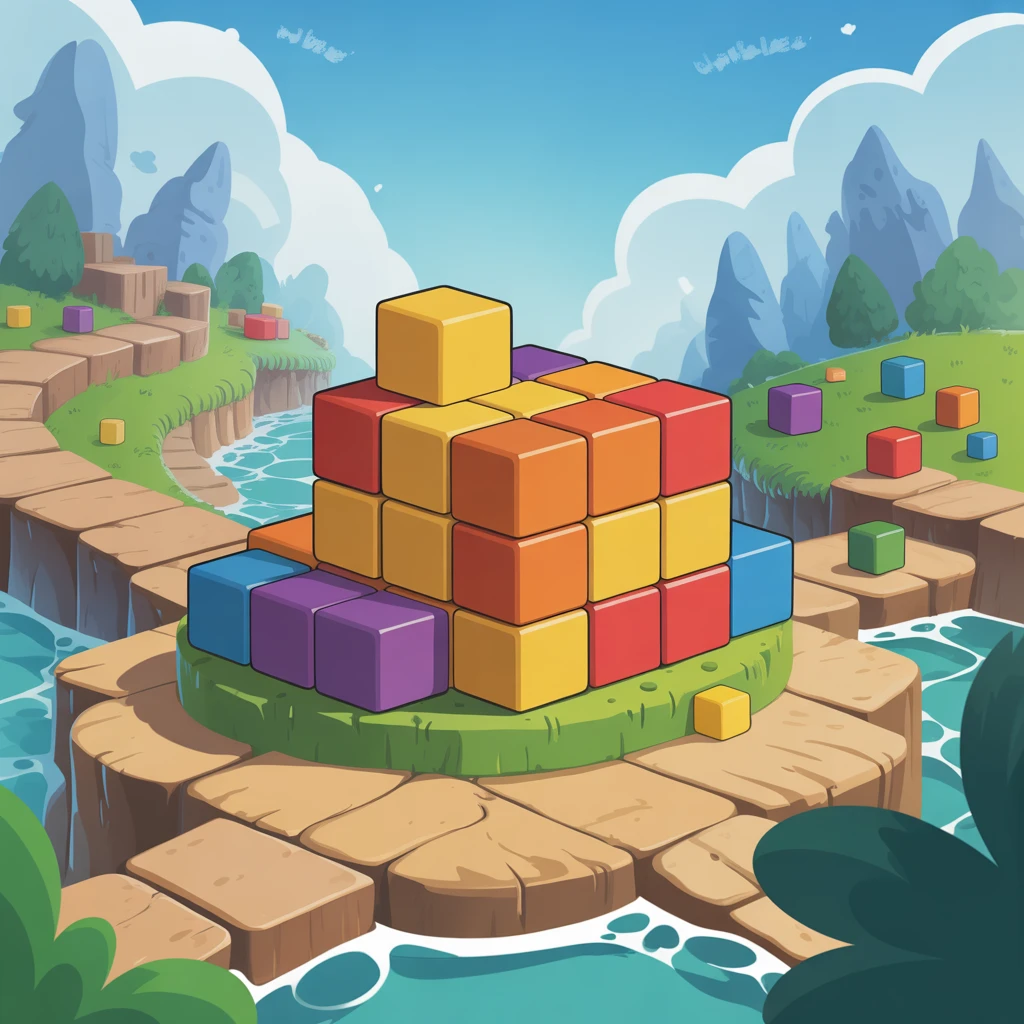 Cover image of Unlock the Blox: A Fun Puzzle Adventure Online Game