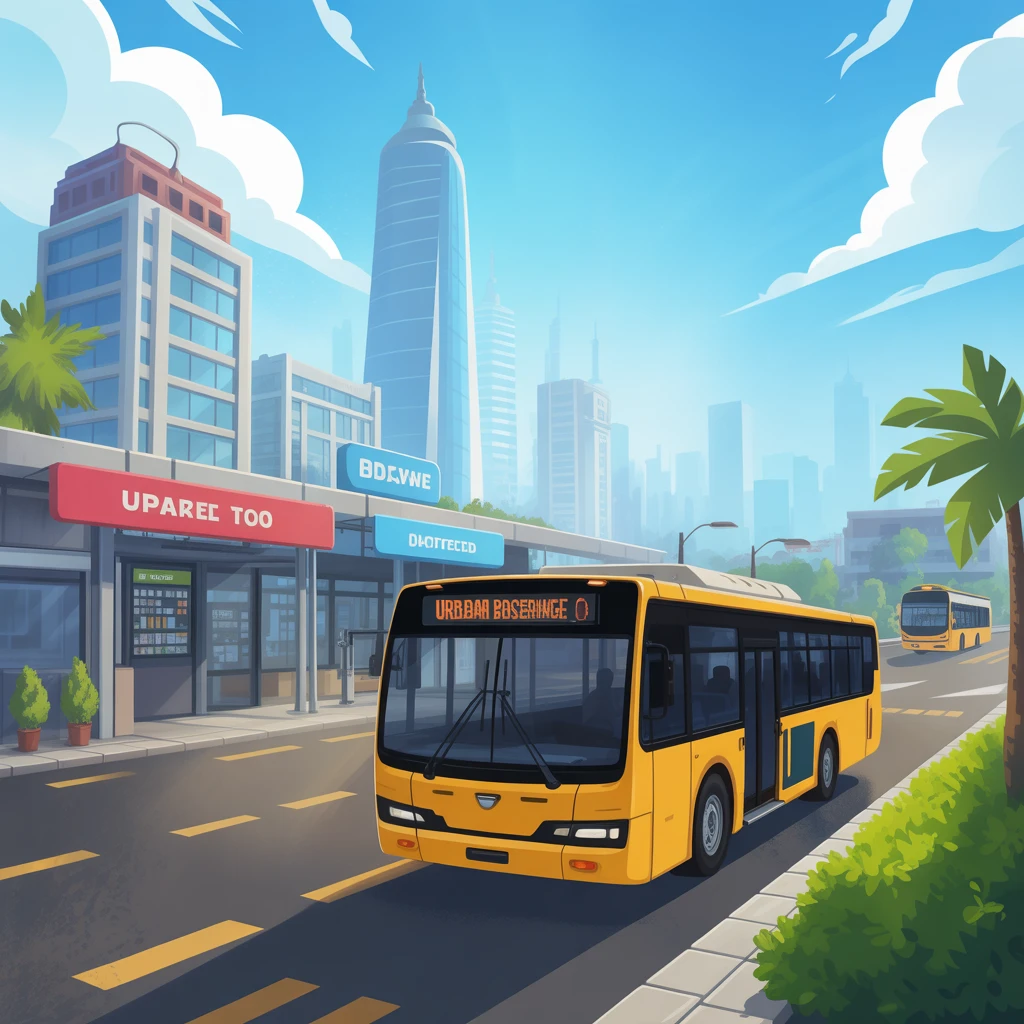 Cover image of Urban Bus Passenger Challenge: Online Free Game Adventure