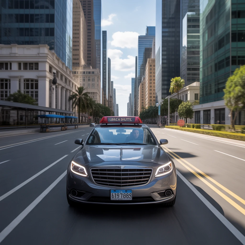 Cover image of Urban Car Shuttle: Free Online Driving Adventure