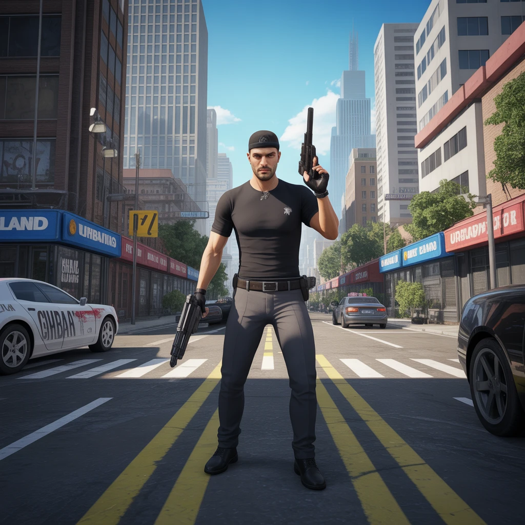 Cover image of Urban Chaos: Free Online Crime Simulator Adventure