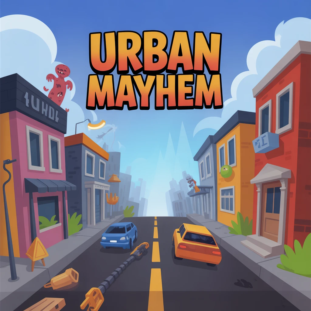 Cover image of Urban Mayhem: Free Online Chaos Adventure