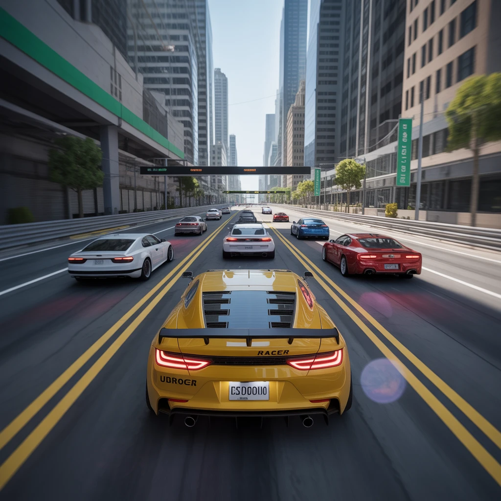 Cover image of Urban Racer: Thrilling Free Online Street Driving Game