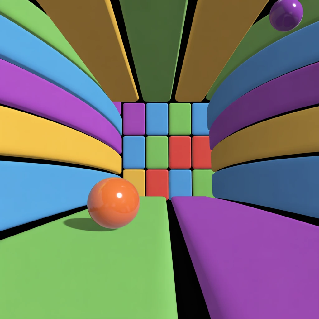 Cover image of Vibrant 3D Color Bump: An Exciting Online Adventure!