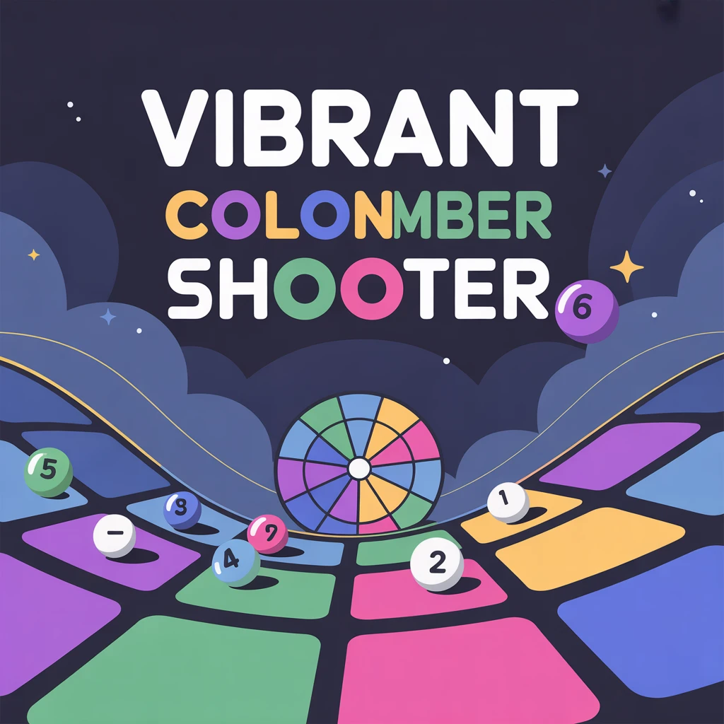 Cover image of Vibrant Color Number Shooter: Play This Free Online Browser Game!