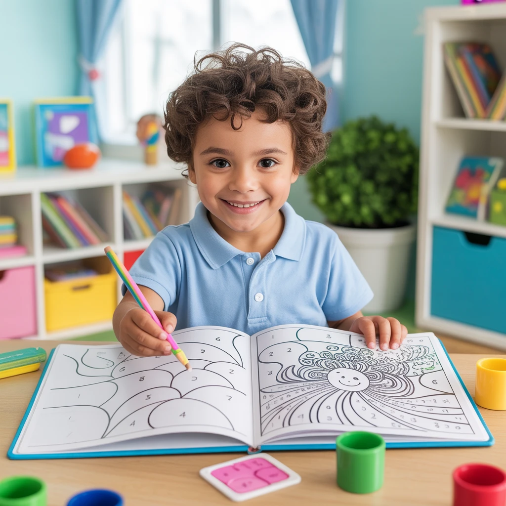 Cover image of Vibrant Online Picture Coloring Adventure