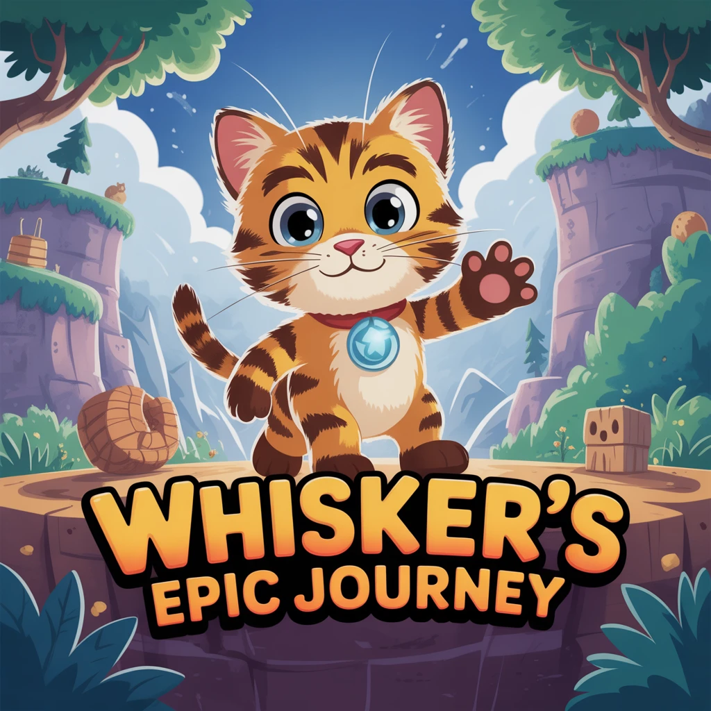 Cover image of Whisker's Epic Journey: A Free Online Adventure Game