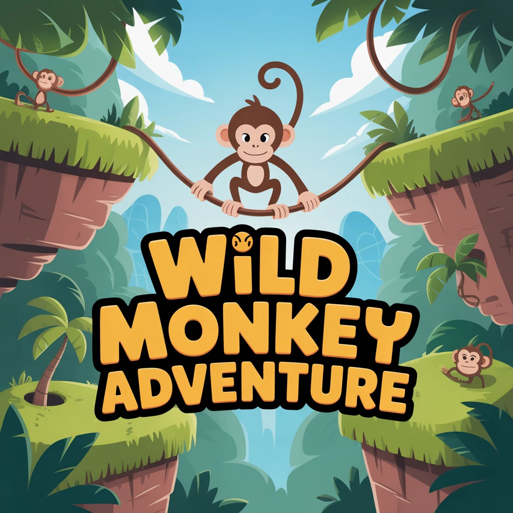 Cover image of Wild Monkey Adventure: Play This Free Online Game!