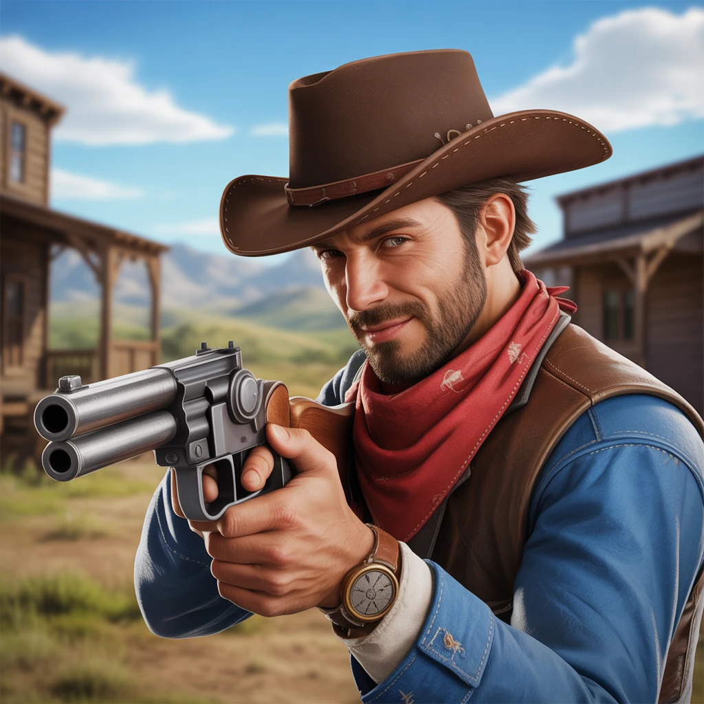 Cover image of Wild West Shooter: Free Online Action Game