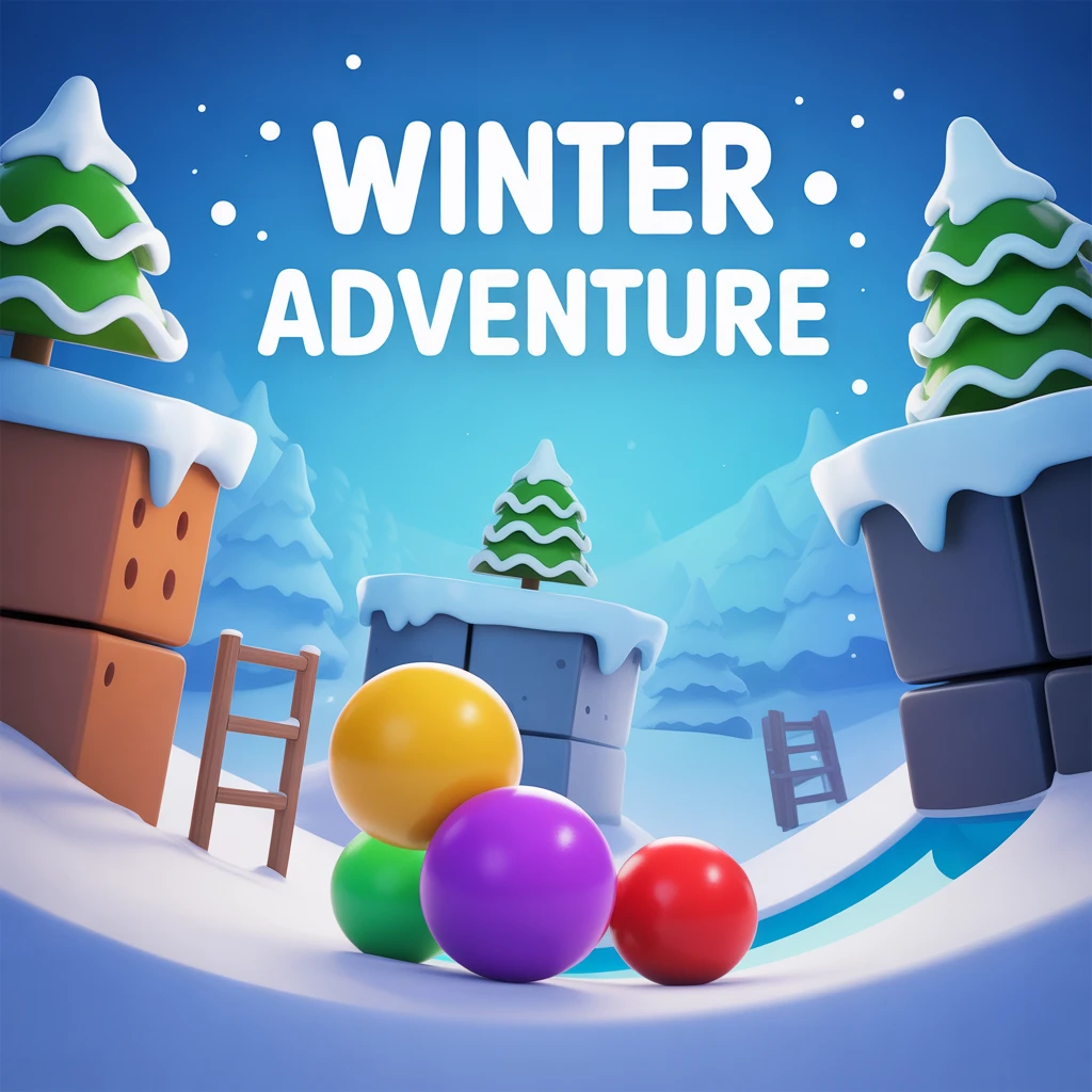 Cover image of Winter Adventure: Brave the Snowy Challenges in this Free Online Game