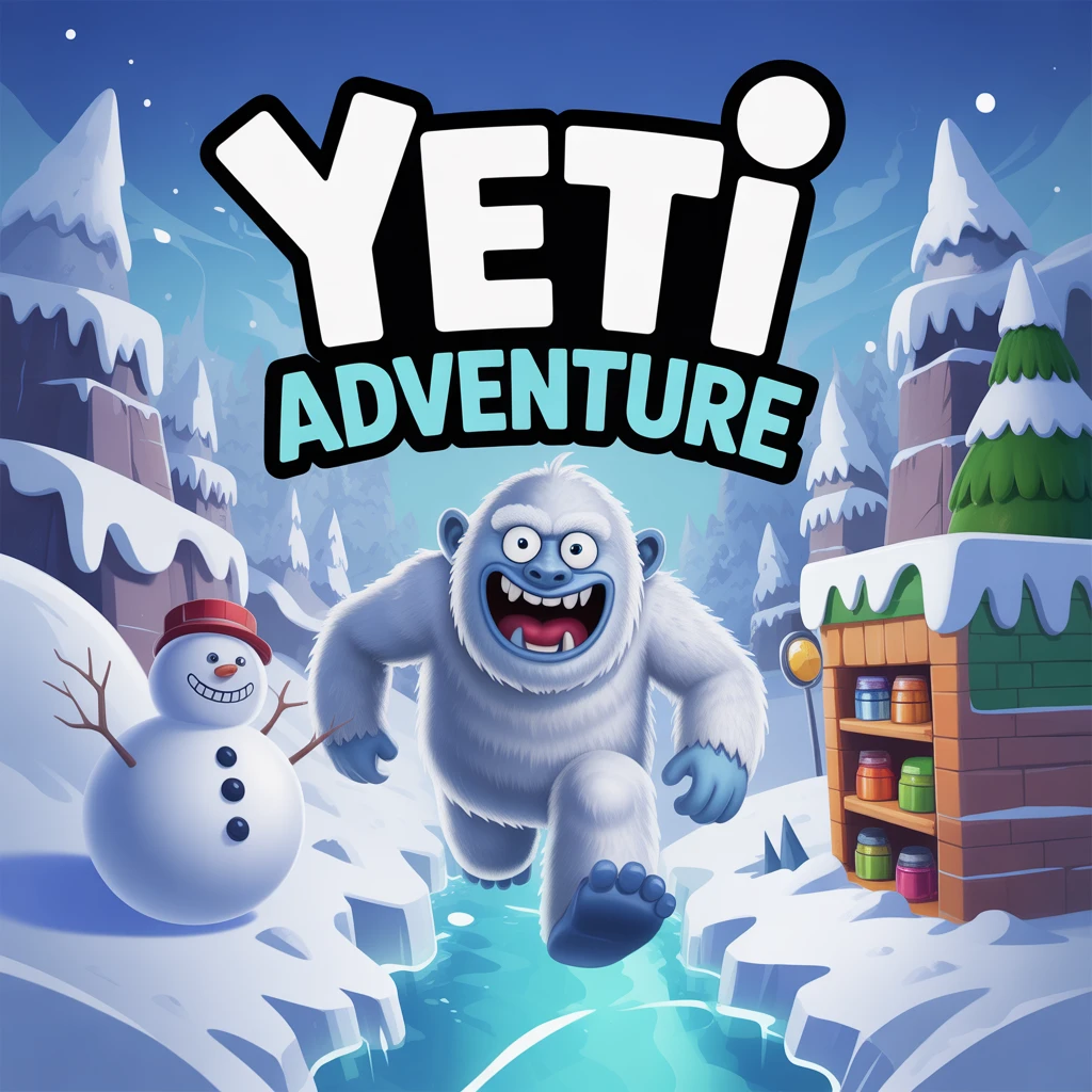 Cover image of Yeti Adventure: The Ultimate Free Online Snow Challenge