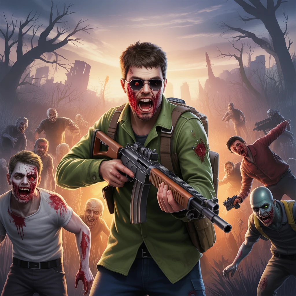 Cover image of Zombie Apocalypse Shooter: Free Online Action Game