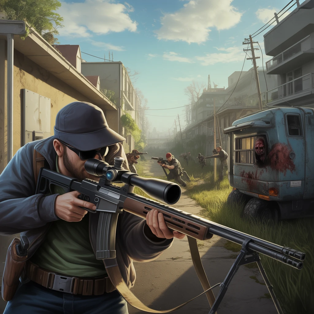 Cover image of Zombie Apocalypse Sniper: Free Online Game Adventure