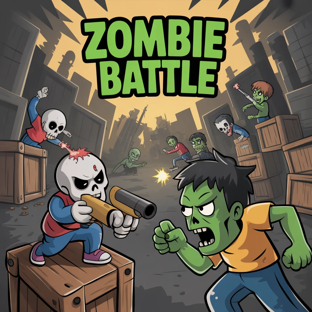 Cover image of Zombie Battle: Defend Your Territory in this Free Online Game!