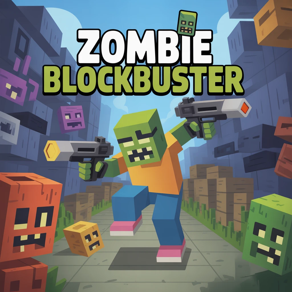 Cover image of Zombie Blockbuster: Free Online Shooting Game