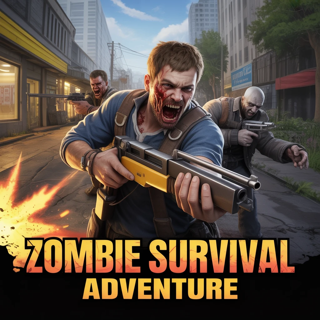 Cover image of Zombie Survival Adventure: A Free Online Game to Test Your Skills