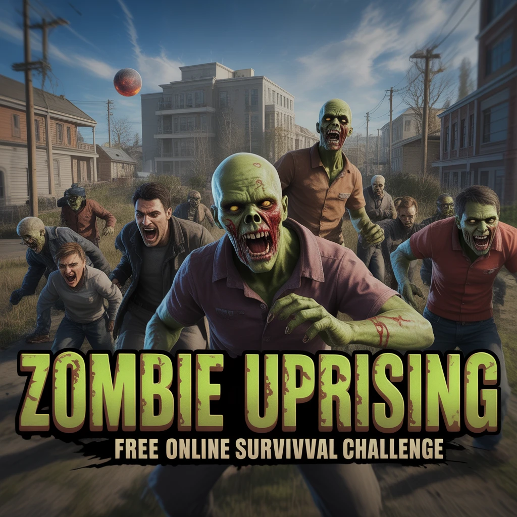 Cover image of Zombie Uprising: Free Online Survival Challenge